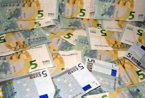 Money Euro Currency Dollar Bill