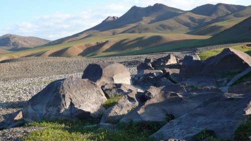 Mongolia National Park Hills