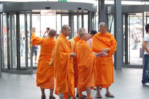 Monk Tibetan Monks Human