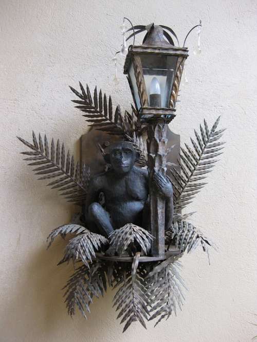 Monkey Lamp Äffchen Animal