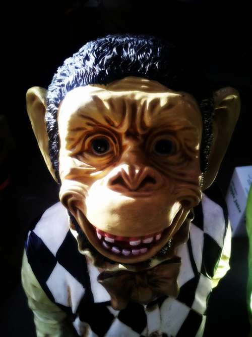 Monkey Mask Creepy Ape