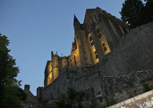 Mont Saint Michel France Island Castle
