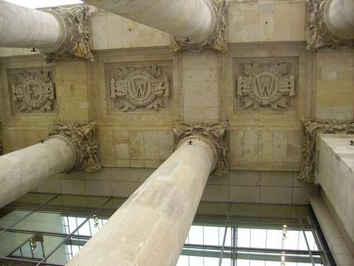 Monument Blanket Perspective Bundestag Architecture