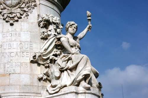 Monument Republic Paris
