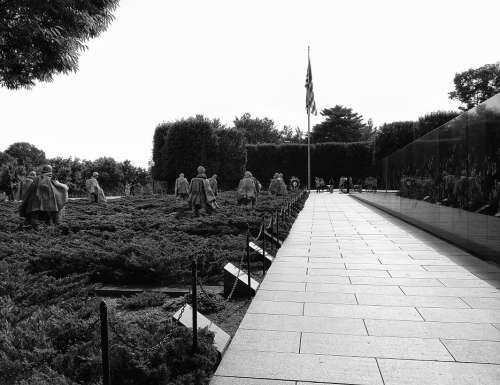 Monument Korean War Memorial War Washington Dc