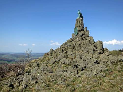 Monument Aviator Monument Wasserkuppe