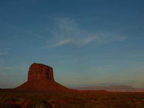 Monument Valley Sunrise Kayenta Arizona Usa