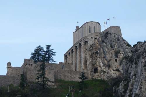 Monuments Castles Citadel Haute Provence Sisteron