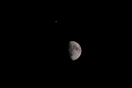 Moon Stars By Chaitanya K Star At Night