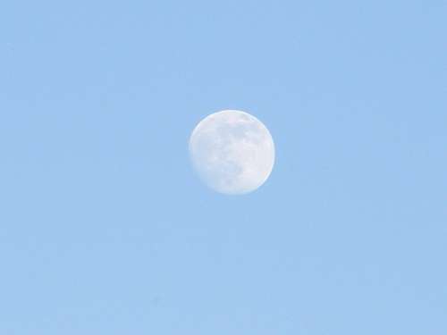 Moon Sky Blue