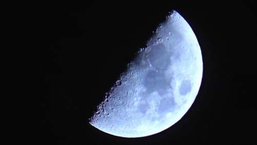 Moon Moon By Night Lunar Earth'S Natural Satellite