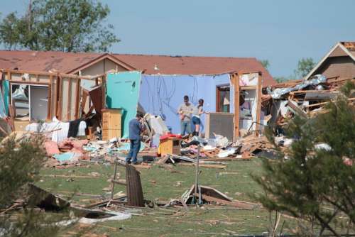Moore Oklahoma Tornado Disaster Ruin