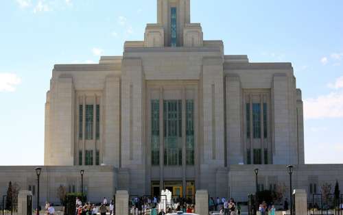 Mormon Utah Temple Religious Religion Building
