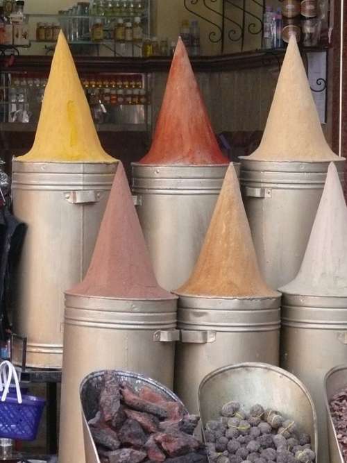 Morocco Market Spices