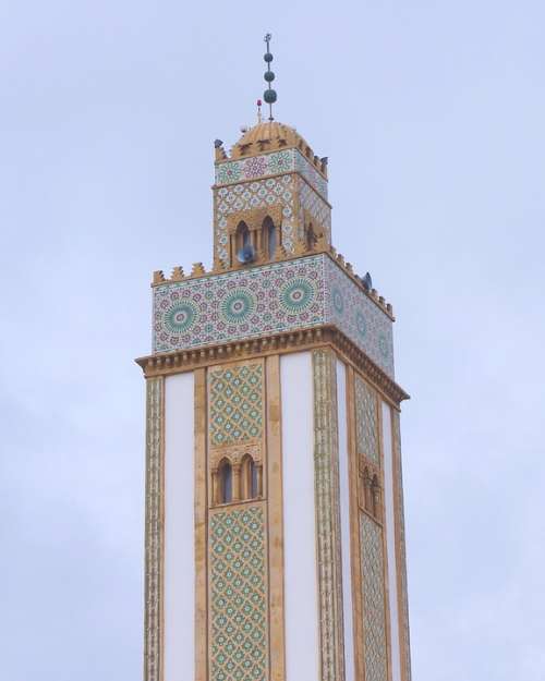 Morocco Agadir Mosque Faith Religion Exterior