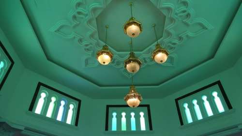 Mosque Interior Malaysia Building