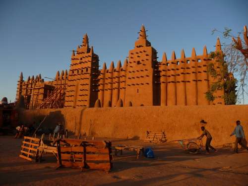 Mosque Mali Mud