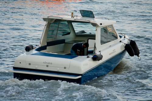 Motor Boat Speed Boat Boat Sea Ocean