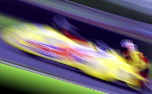 Motorbike Sidecar Speed Abstract Motion Blur