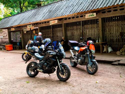 Motorcycles Motorrradtour North Thailand
