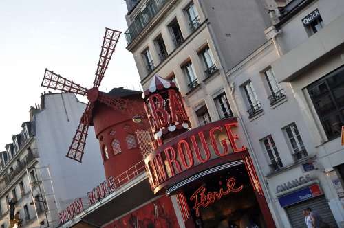 Moulin Rouge Paris Cabaret
