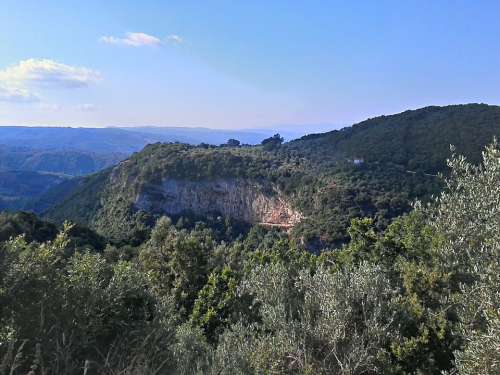 Mountain Greece Pelion Greek Trail Forest