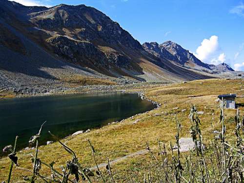 Mountains Mountain Landscape Alpine