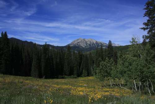 Mountains Colorado Crested Butte