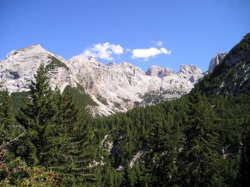 Mountains Alpine Brenta Italy