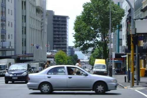 Movement Driving Walking Streetlife Car City