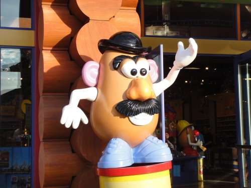 Mr Potato Head Character Cartoon Florida Orlando