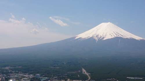 Mt Fuji Mountain World Heritage Site Landscape