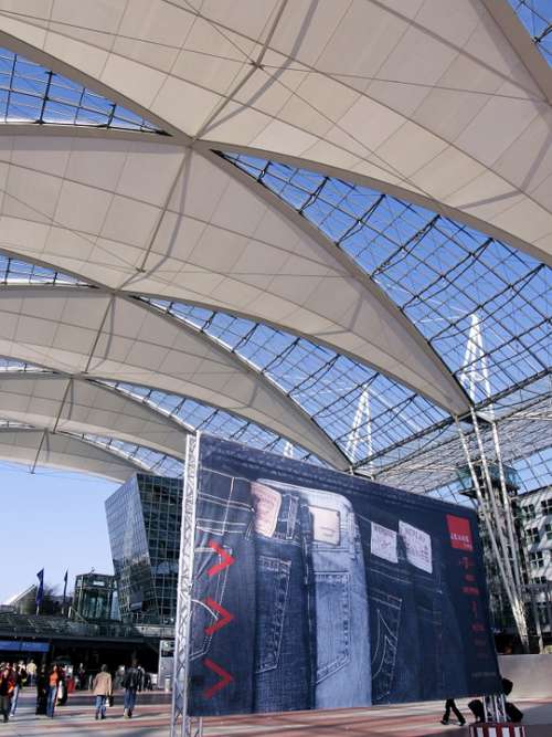 Muc Airport Terminal Building Architecture Munich