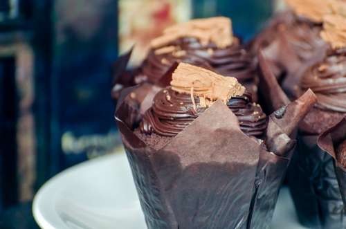 Muffin Chocolate Baking Cake Candy Food Dessert