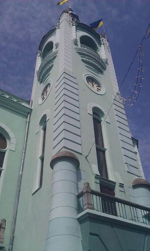 Mukachevo Town Hall City Architecture Tower