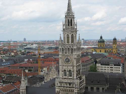 Munich Steeple Church City