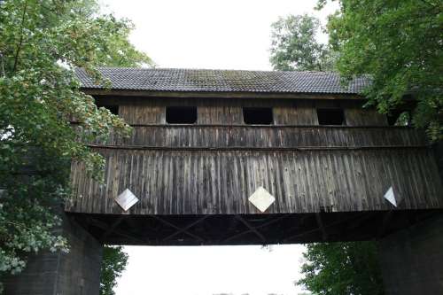 Müritz Wooden Bridge Historically