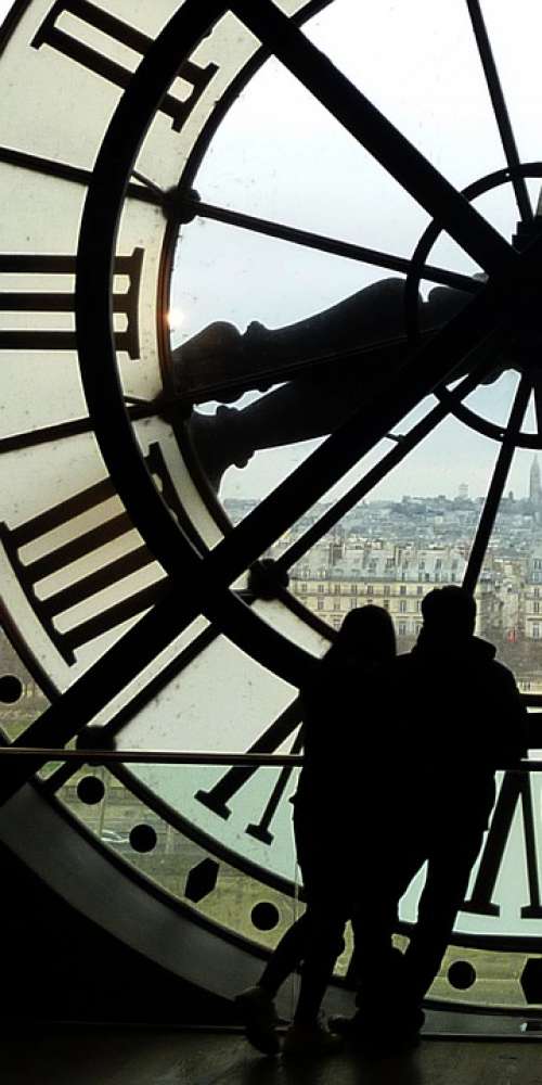 Musée D'Orsay Paris Clock Shadow Play Station Clock