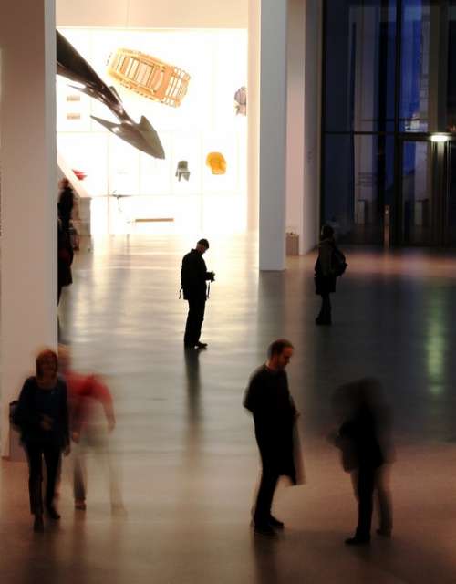 Museum Art Gallery Munich Human Movement Stand
