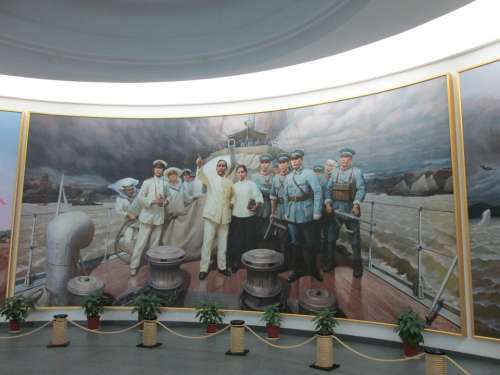 Museum Sun Yat Sen Oil Painting
