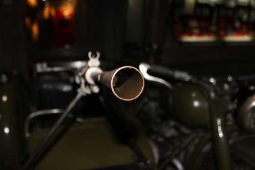 Museum War Weapons Machine Gun The Sight