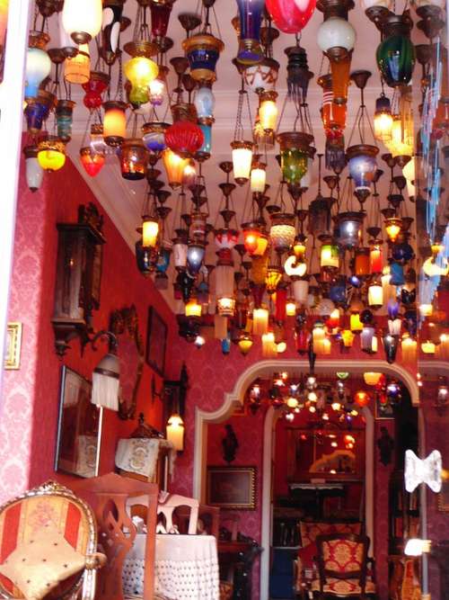 Music Lamps Business Istanbul Turkey Orient