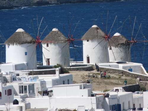 Mykonos Greece Island Greek Island Cyclades Somaia