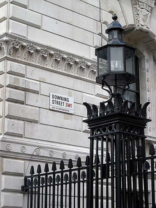 Nameplate Street Downing London