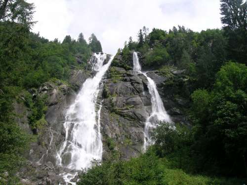 Nardis Waterfalls Italy Trentino