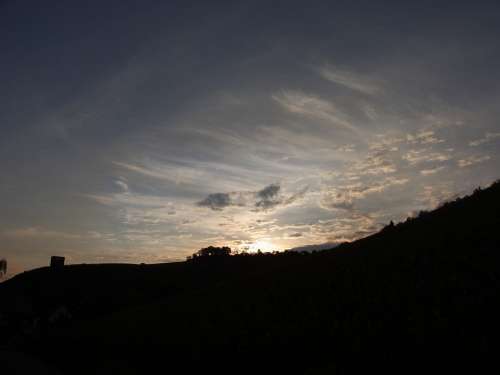 Nature Sun Sunrise Clouds Mood Atmosphere