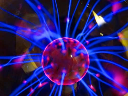 Nebula Plasma Ball Color Electric Touch Neon Light