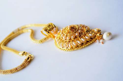 Necklace Gold Ornaments Jewelry