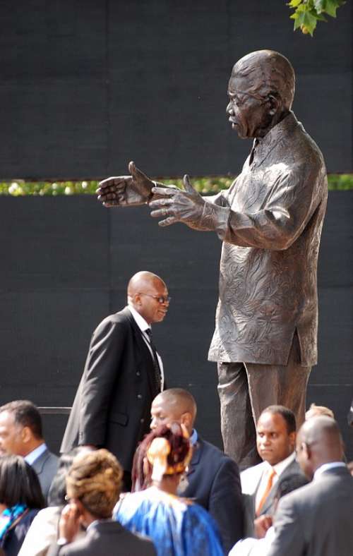 Nelson Mandela Statue Bronze London Memorial