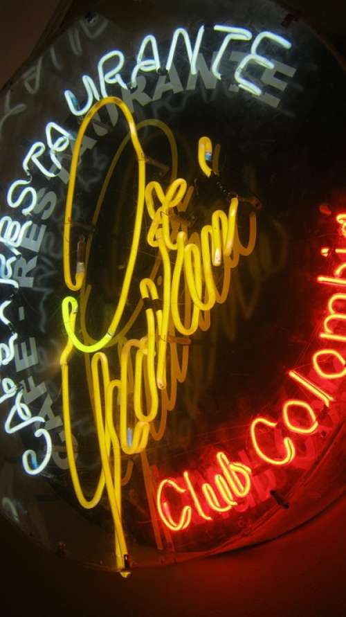 Neon Neon Sign Ad Neon Lights